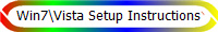 Win7\Vista Setup Instructions