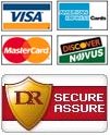 We except many forms of payment and each payment is secure!